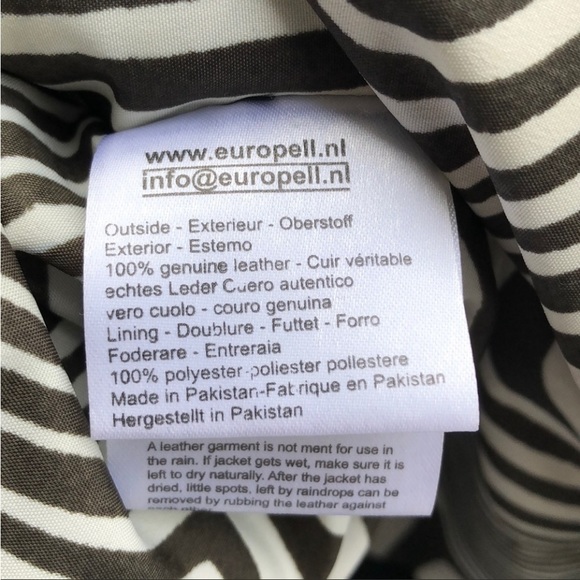 Unique, butter soft leather jacket! - Picture 8 of 8